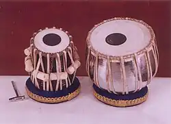 The tabla, one of the most important and main percussion instruments in dangdut