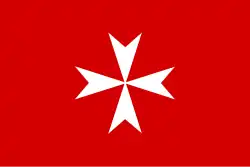 Flag of the Works of the Sovereign Military Order of Malta