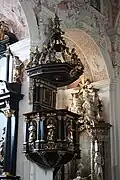 Baroque pulpit