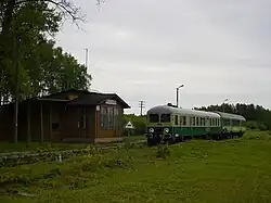 Train stop in Przeździęk Wielki (2003)