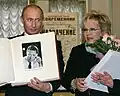 With Vladimir Putin on 50th anniversary of Sovremennik, 14 April 2006
