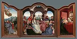 Saint-Anne Triptych, Quentin Matsys, 1509