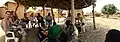 Meeting between traditional leaders and humanitarians in Kiripalogo