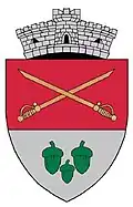 Coat of arms of Ghindăoani
