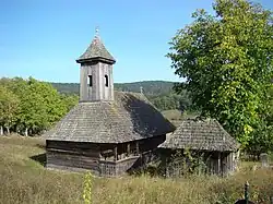 Wooden church in Hărțău