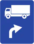 Truck route (option 2)
