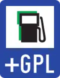Gas station with GPL