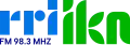 Logo of Radio Republik Indonesia station in Nusantara, featuring initial logo of the city (used until July 2024)