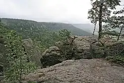 Radkowskie Skały formations
