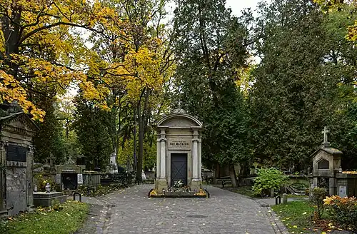 Tomb of painter Jan Matejko