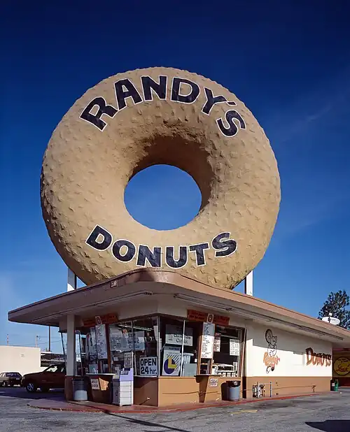 Randy's Donuts (1953) in Inglewood, California[a]
