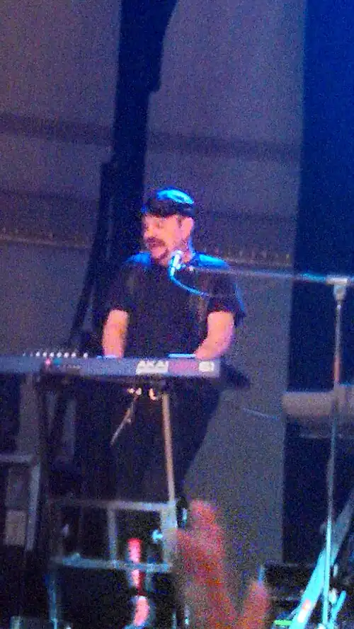 Randy Gane performing in 2013