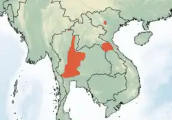 Map of range