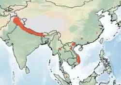 Map of range