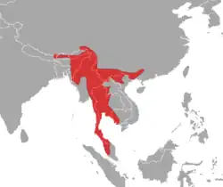 Map of range