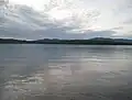 Rangeley Lake from its southern edge, inside the State Park