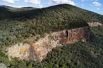 Red Rock gorge, Sundown National park