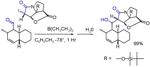 Reformatsky reaction Danishefsky variation[28]