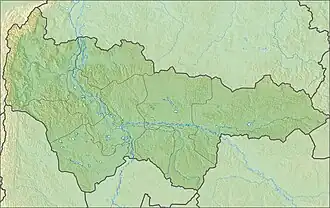 Amnya complex is located in Khanty–Mansi Autonomous Okrug