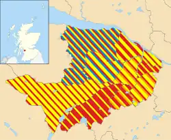 2007 results map