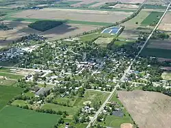 Aerial view of Republic