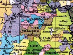 Veldenz c. 1400
