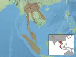 Map of range