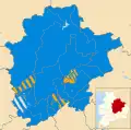 2007 results map
