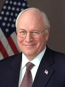 Official portrait of Dick Cheney as Vice President of the United States