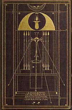 Cover to Michael Field's Poems of Adoration, 1912