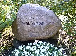 Rikard Nordraak's tomb at Vår Frelsers Gravlund in Oslo, Norway