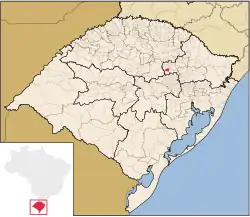 Location of Ilópolis