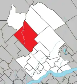 Location within Portneuf RCM
