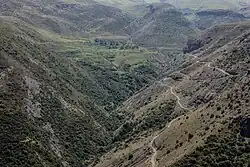 Road to the village of Nandal