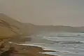 The road leading to Sandwich Harbour