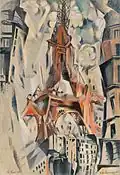 Robert Delaunay Eiffel Tower, 1911