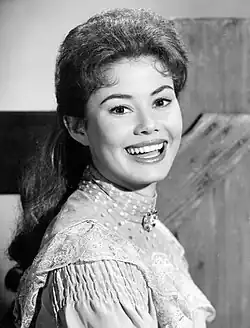 Roberta Shore as Betsy Garth in The Virginian