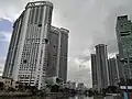 Acqua Private Residences (left)