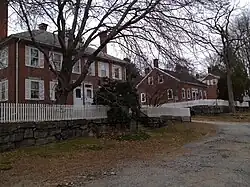 Rhode Island System of mill worker housing at Rogersons Village Historic District