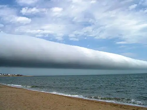 A Roll Cloud over Uruguay (January 5, 2010;[55] June 2, 2013;[56] June 12, 2016[57])