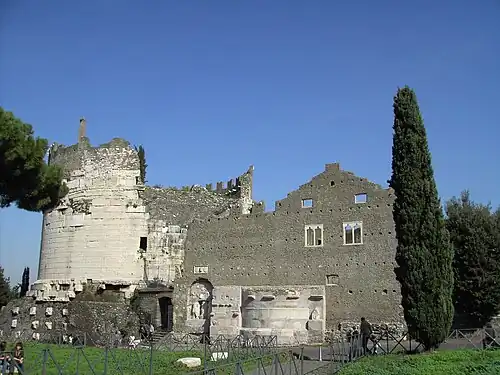 Tomb of Caecilia Metella and the castrum Caetani