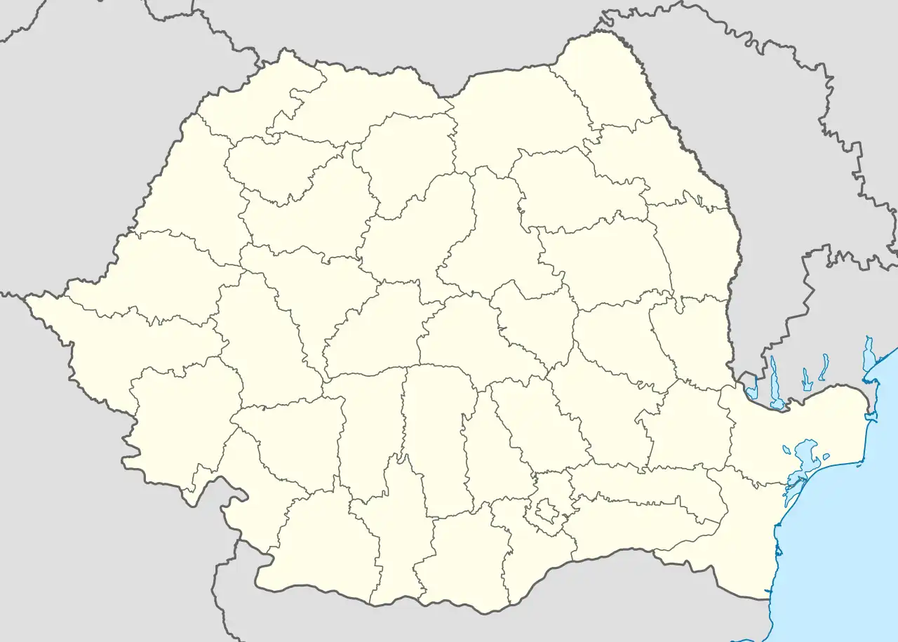 Tulcea is located in Romania