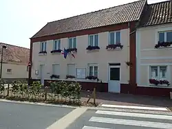 The town hall of Roquetoire