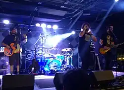 Royal Bliss performing in Mechanicsburg, PA, July 2023