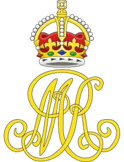 Royal cypher of Queen Mary