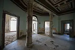 The first floor in ruins (2019)