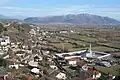 View to the restored mosque from Rozafa Castle