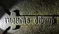 O'Tunny signature on a tomb at Kilcooley Abbey