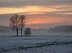 Sunset on the Ruschweiler Lake&nbsp;[de]
