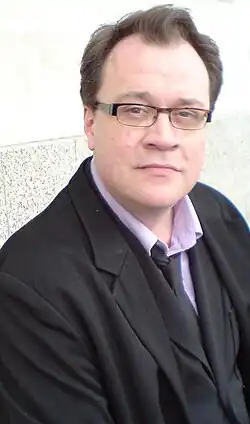 Davies in Cardiff in March 2008.